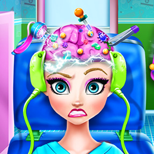 Ice Queen Brain Doctor Game